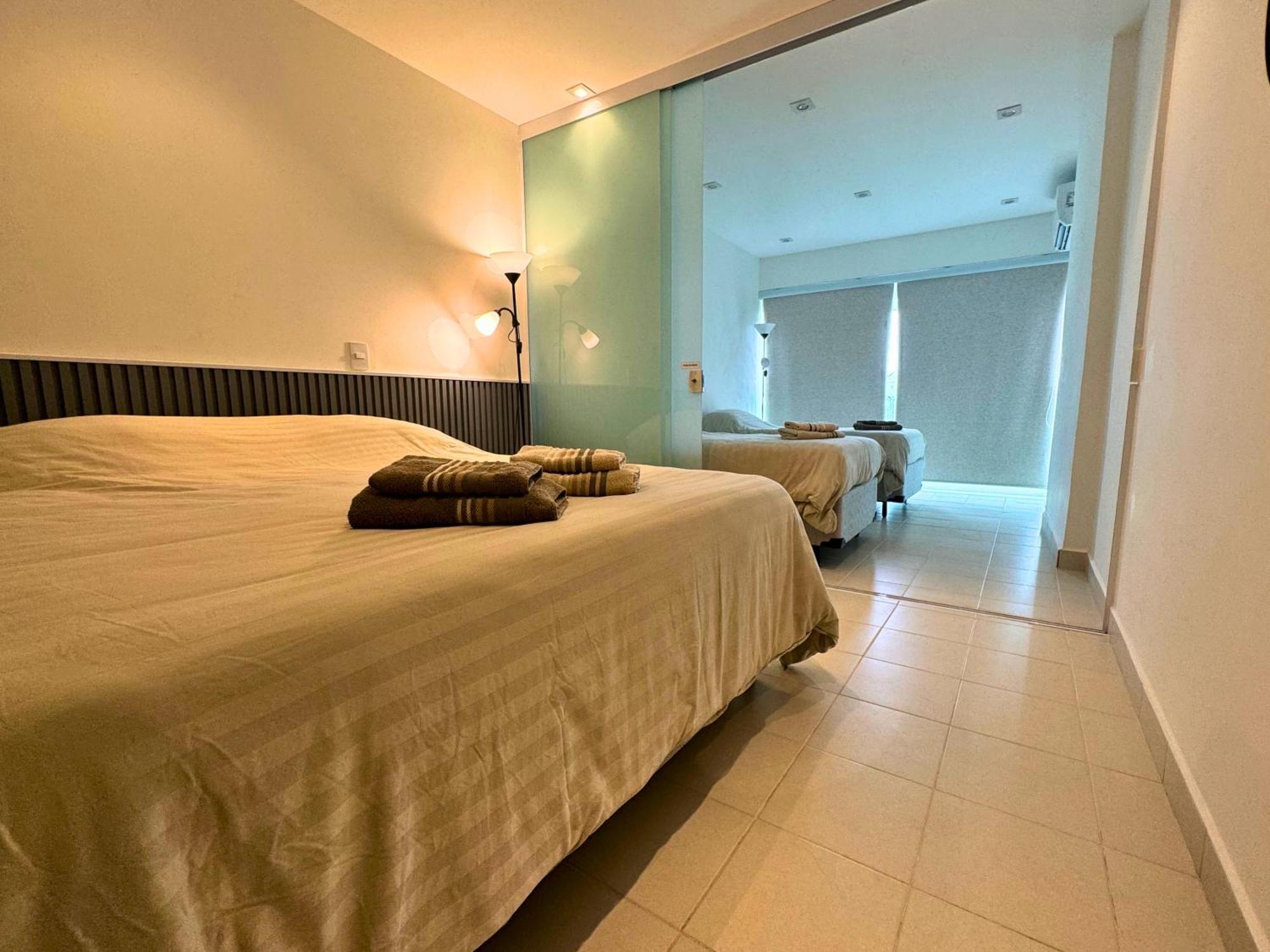 Apartamento Vista Para O Mar E Pe Na Areia Guarujá Dış mekan fotoğraf